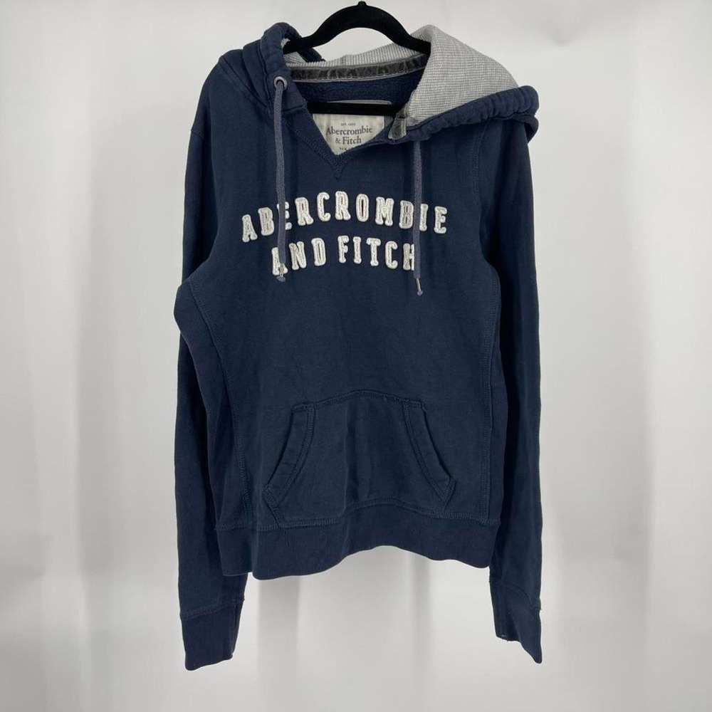 Vintage Y2K Abercrombie Hoodie Sweatshirt Grunge Rare Medium Bella Elena 2010s